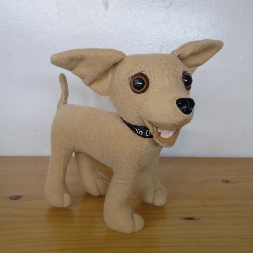 Applause Talking Chihuahua Dog Yo Quiero Taco Bell Plush 6" Tall Works